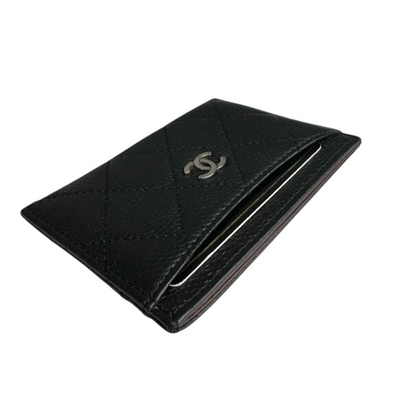 Chanel Caviar Leather Matelasse Card Holder - Picture 5 of 8